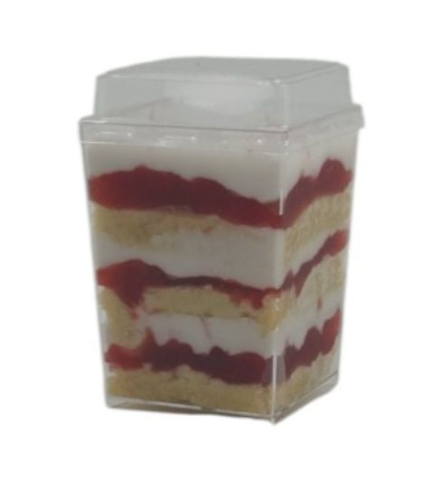 Strawberry Shor Cake Cups Qty 6 Sugar Free Gluten Free